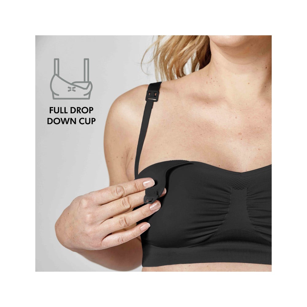 Medela Reggiseno Keep Cool Traspirante Per Gravidanza E Allattamento Nero Taglia S-6