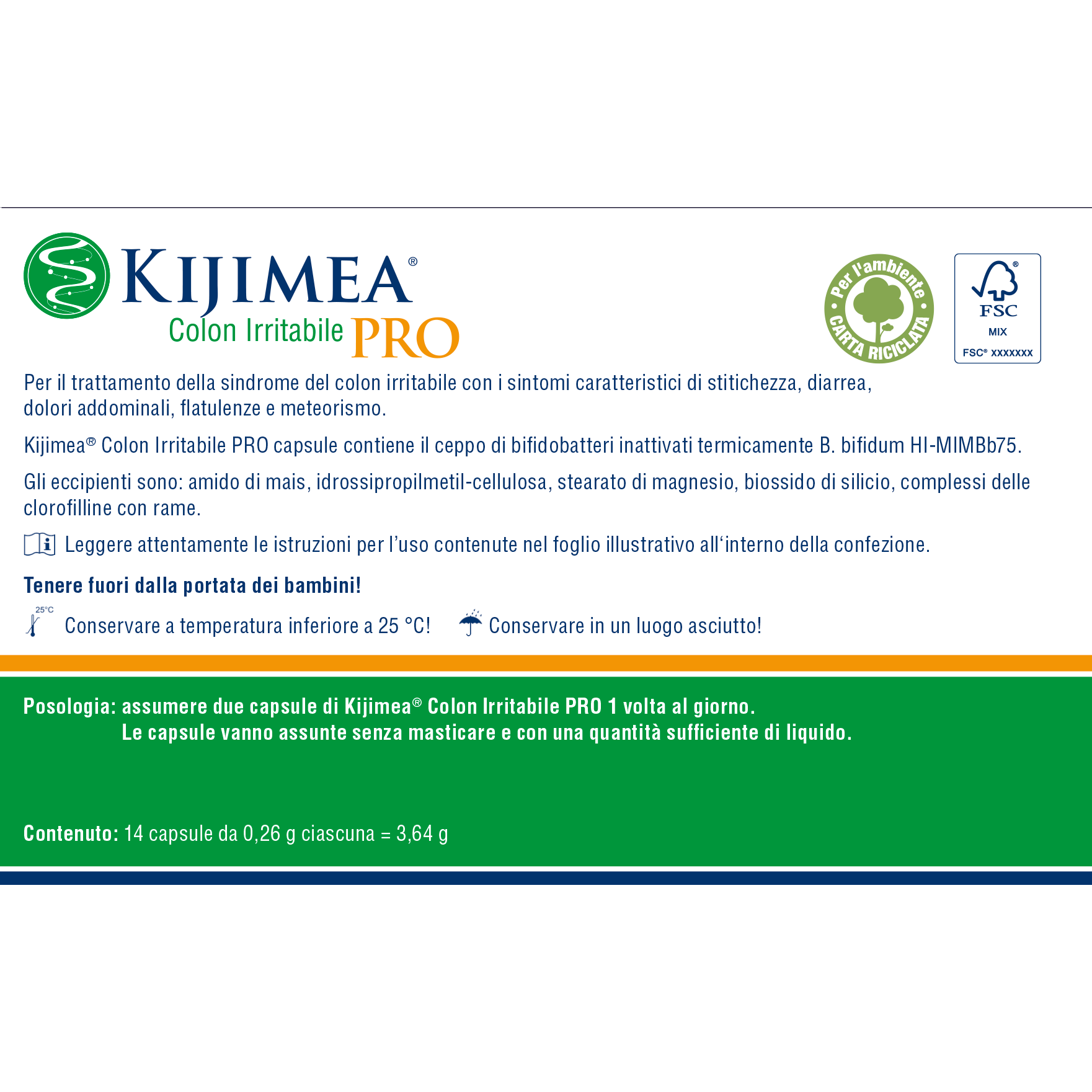 Kijimea Colon Irritable Pro 14 Cápsulas-4
