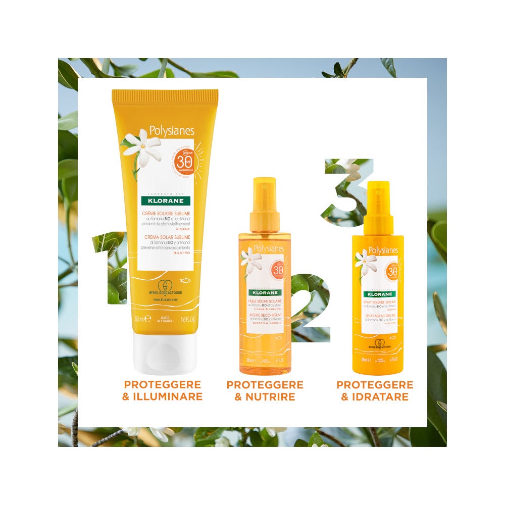 Klorane Polysianes Crema Solar Sublime SPF 30 50 ml
