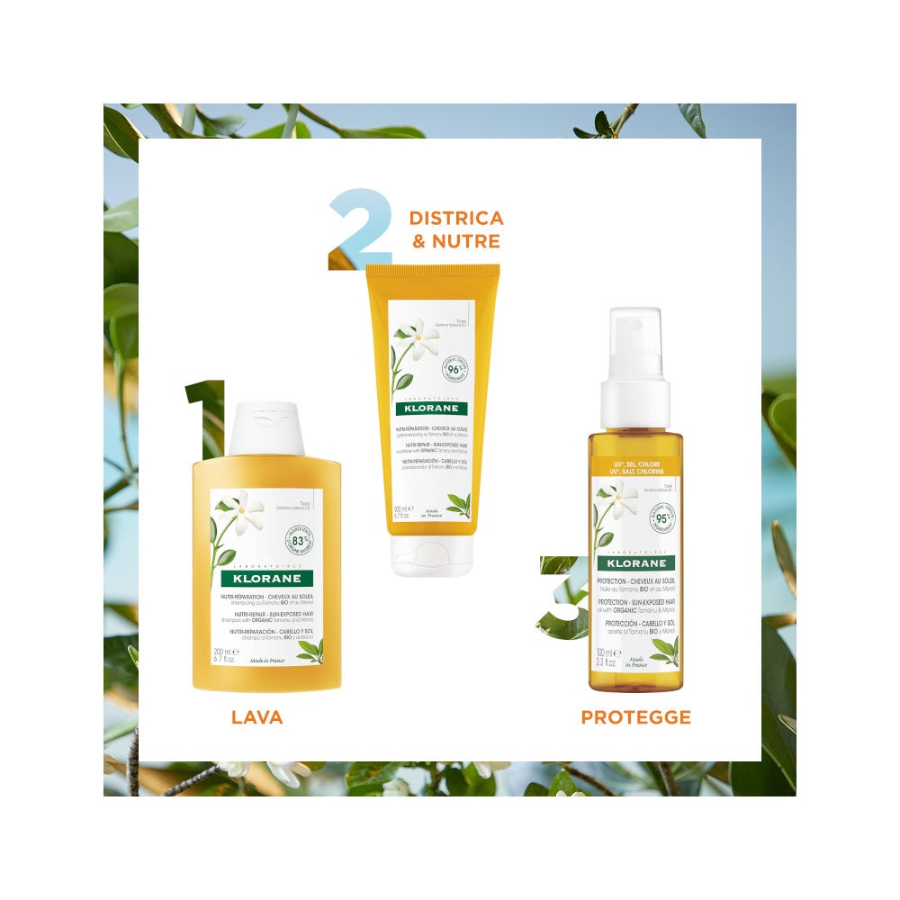 Klorane Balsamo Nutritivo Al Tamanu BIO e Monoï 200ml