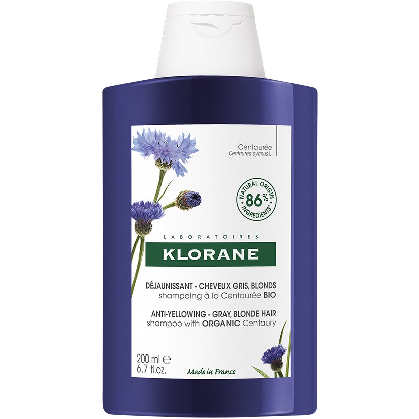 Klorane Champú de Centaurea Bio Anti-Amarilleamiento 200 ml