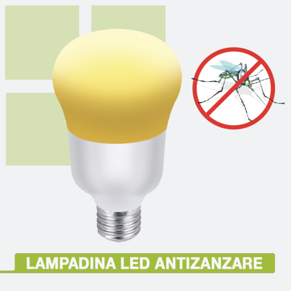 Bombilla LED antimosquitos Colpharma de 8 vatios-2
