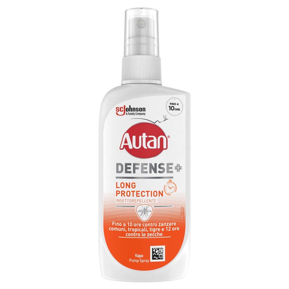 Autan Defense Long Protection Spray Antimosquitos, Garrapatas y Repelente de Insectos 100 ml