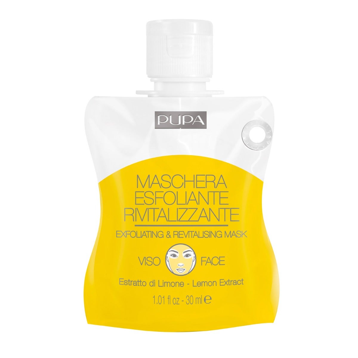 Mascarilla exfoliante revitalizante