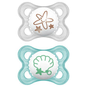 Mam Original Chupete 2-6M+ Caucho Paquete Doble Neutro