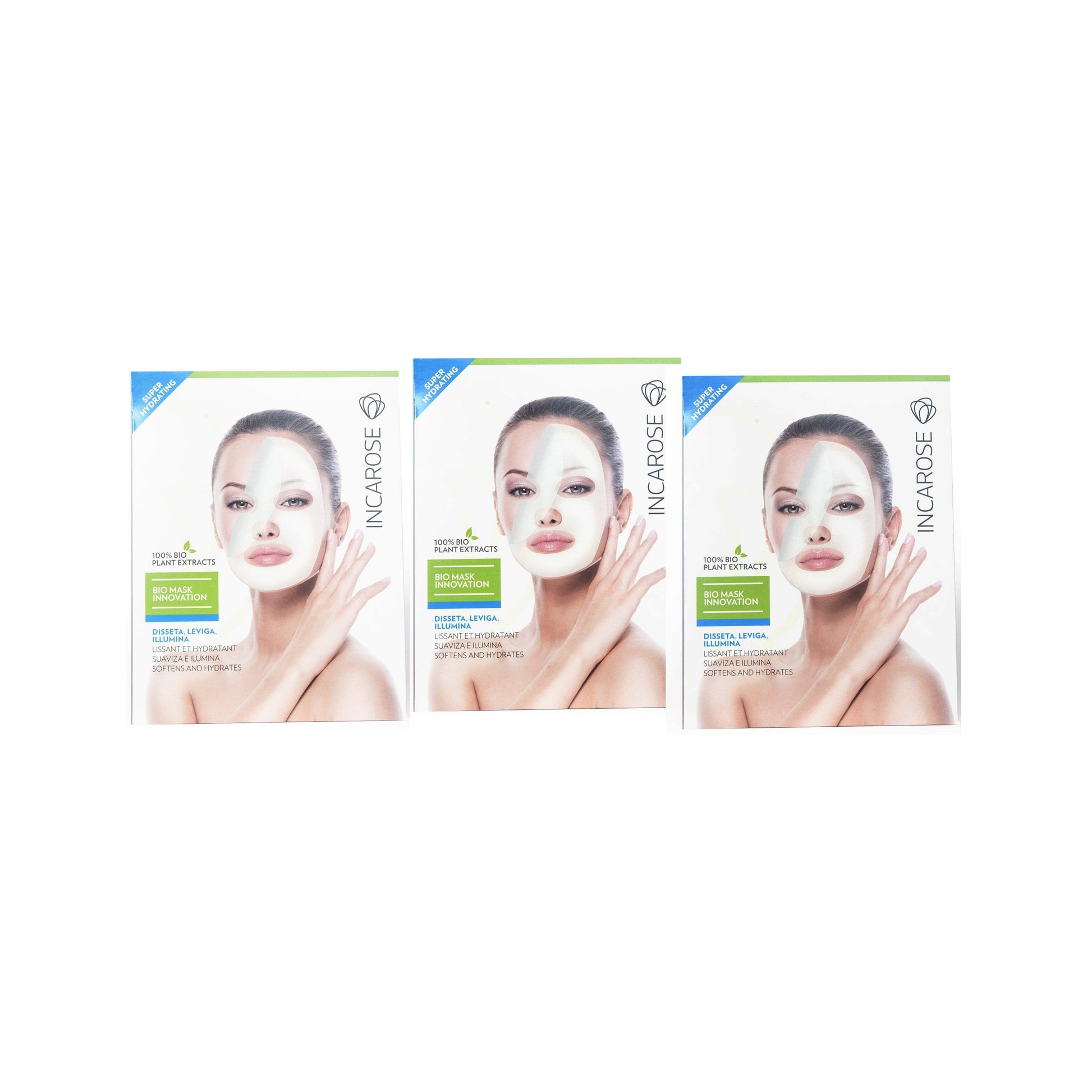 Incarose Bio Mask Innovación Súper Hidratante 3X17ml-1