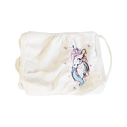Mascarilla protectora lavable para niños con estampado de unicornio, 3 unidades