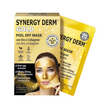 Synergy Derm Gold Mascarilla Peel Off 4x7g-1