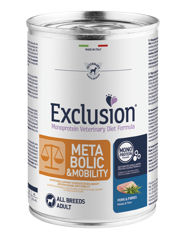 Exclusión Veterinaria Dieta Metabólica Y Movilidad Húmeda Lata 400gr-1