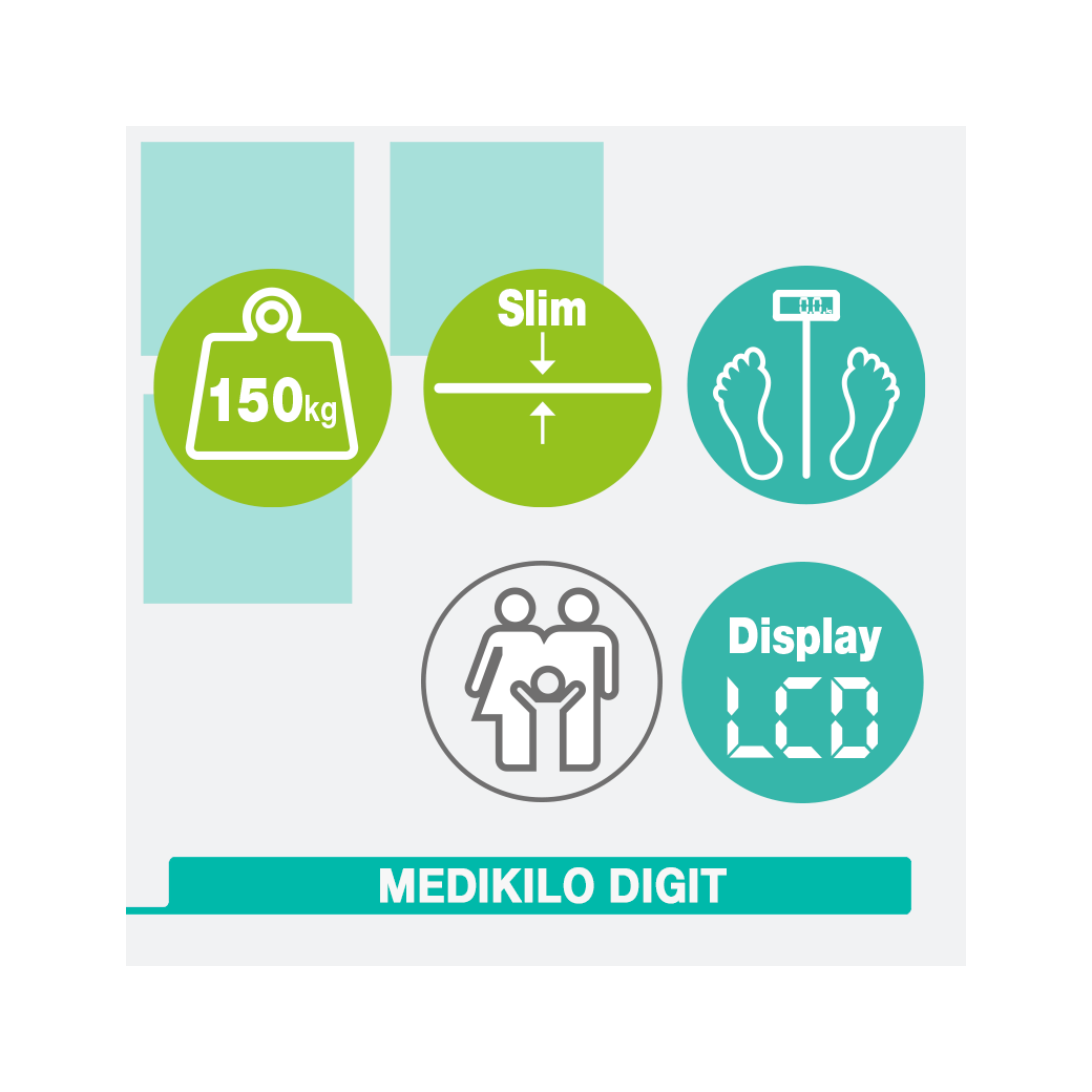 Colpharma Medikilo Digit Bilancia Digitale Pesapersone