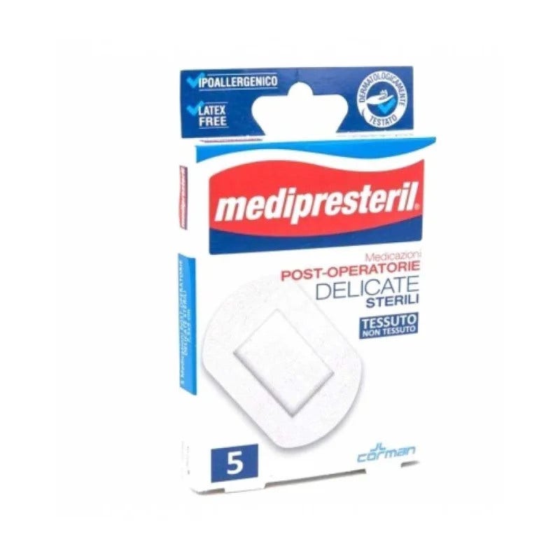 Medipresteril Postoperatoria Delicada Estéril 8x10, 5 unidades