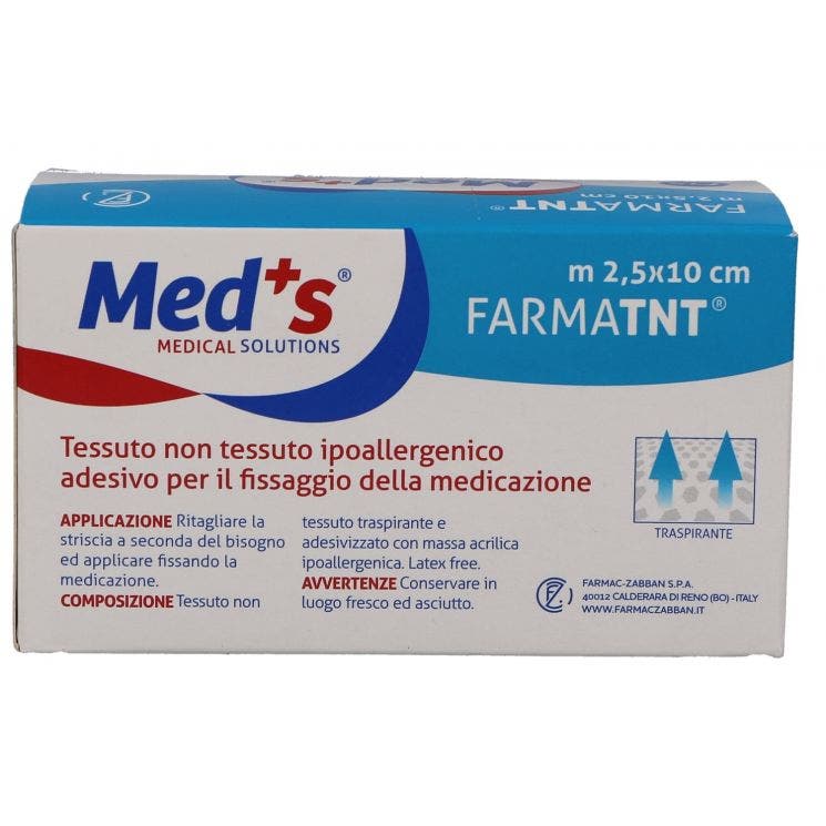 Meds Farmatint Parche Tejido No Tejido Fix 250x10cm-1