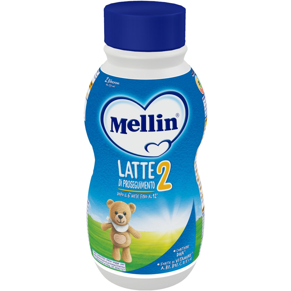 Mellin 2 Leche 6-12M+ 500 ml