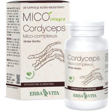 Erba Vita Cordyceps Mico Integra 60 comprimidos
