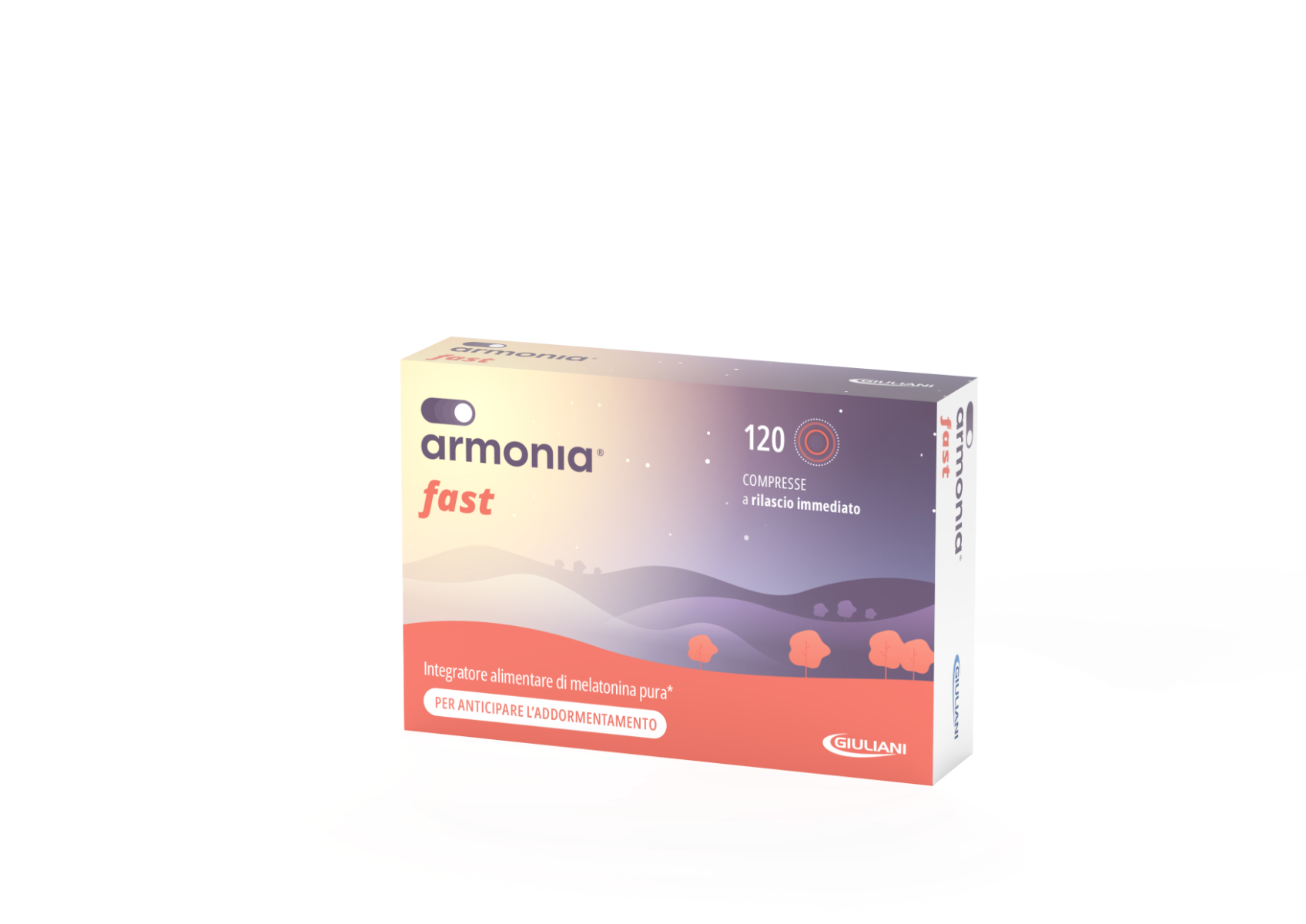 Harmony Fast 1 mg Melatonina 120 Comprimidos-3