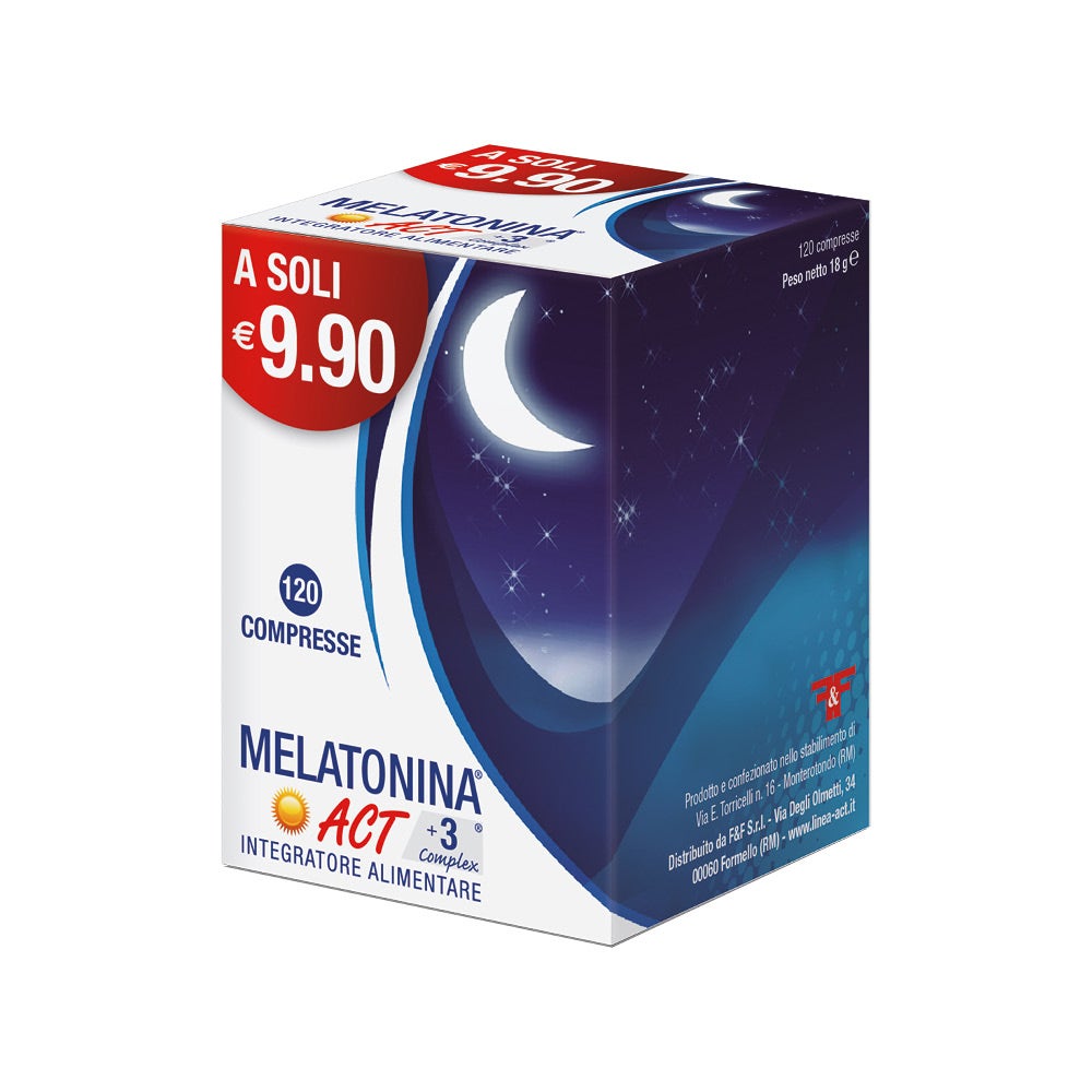 Melatonina Act 1mg +3 Complex 120 Comprimidos-5