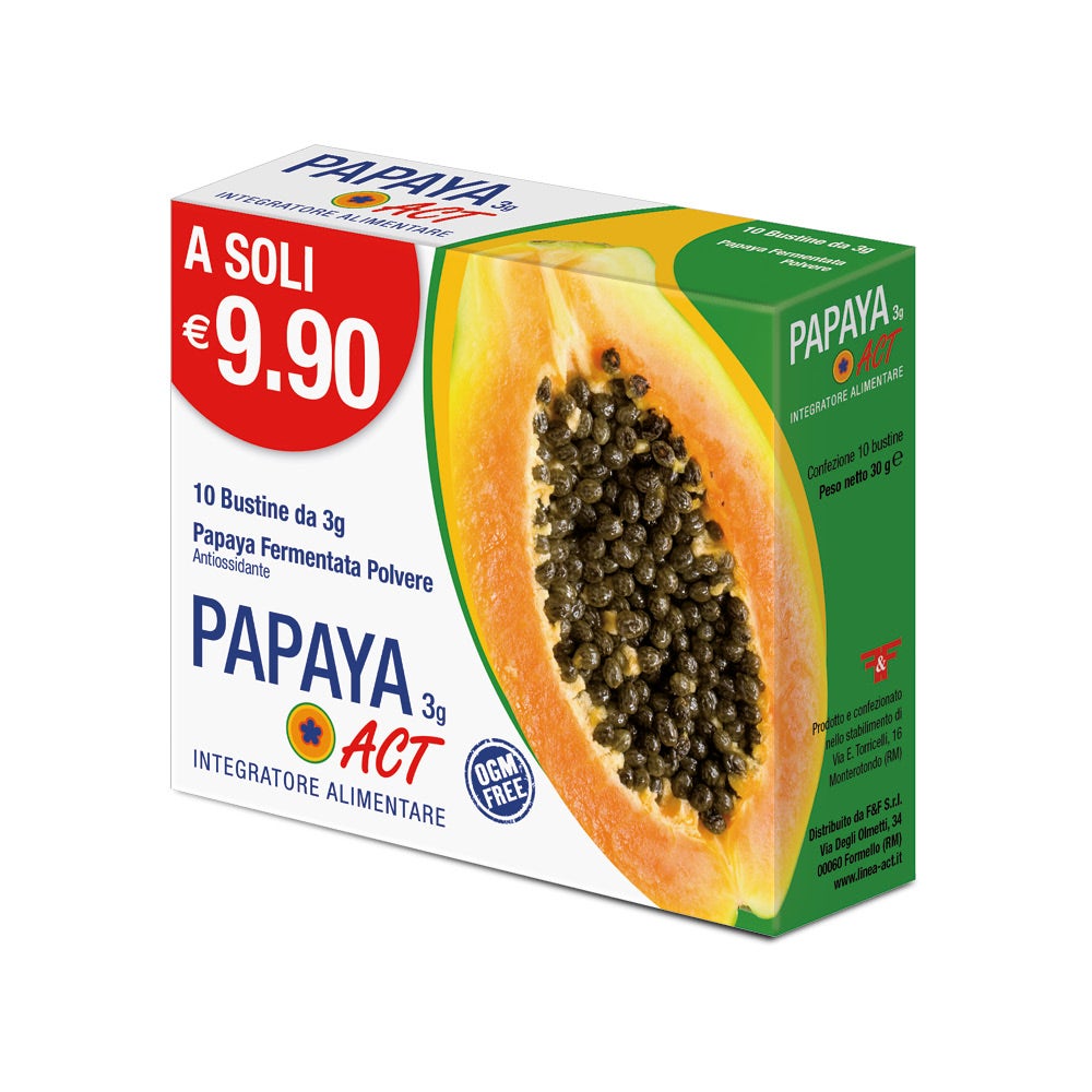 Papaya Act 10 Sobres 3g-3