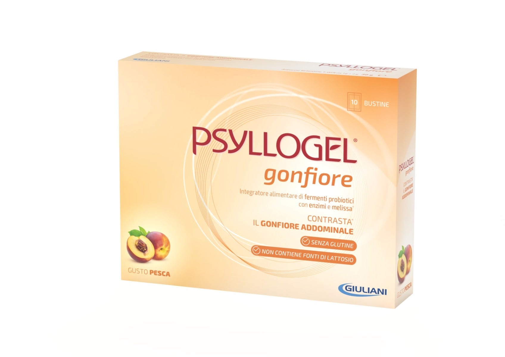 Psyllogel Melocotón Inflamación 10 Sobres-3