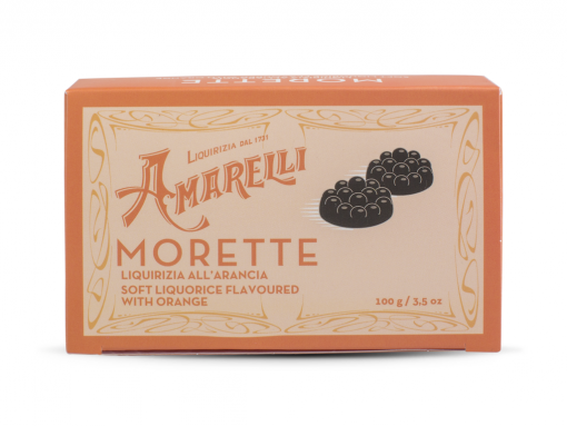 Gomitas de Regaliz Morette Naranja Bolsa 100g-2