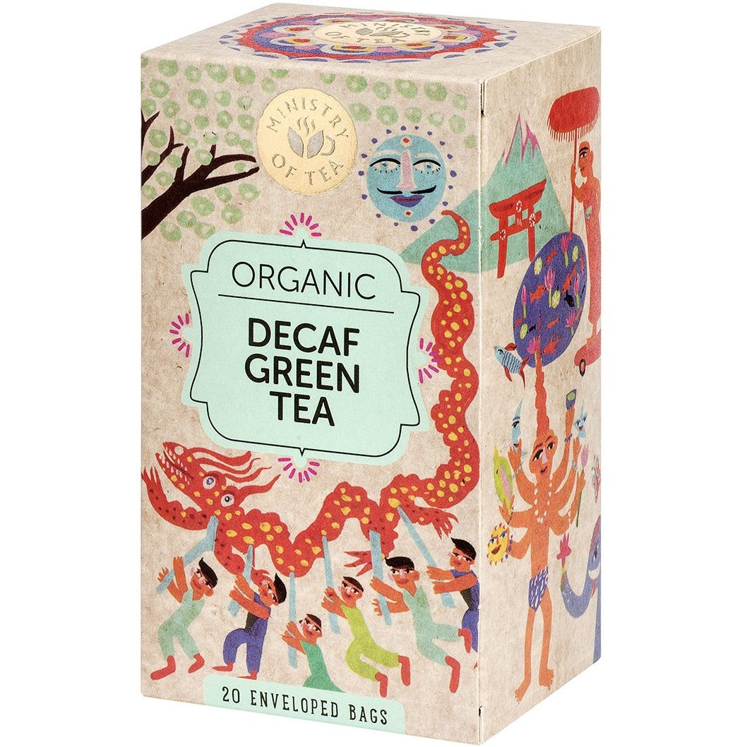 Ministry Of Tea Té Verde Orgánico Descafeinado 20 Filtros-2
