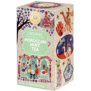 Ministry Of Tea Té verde ecológico con menta marroquí, 20 bolsitas