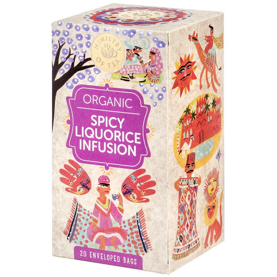 Ministry Of Tea Infuso Biologico Liquirizia Speziata 20 Filtri