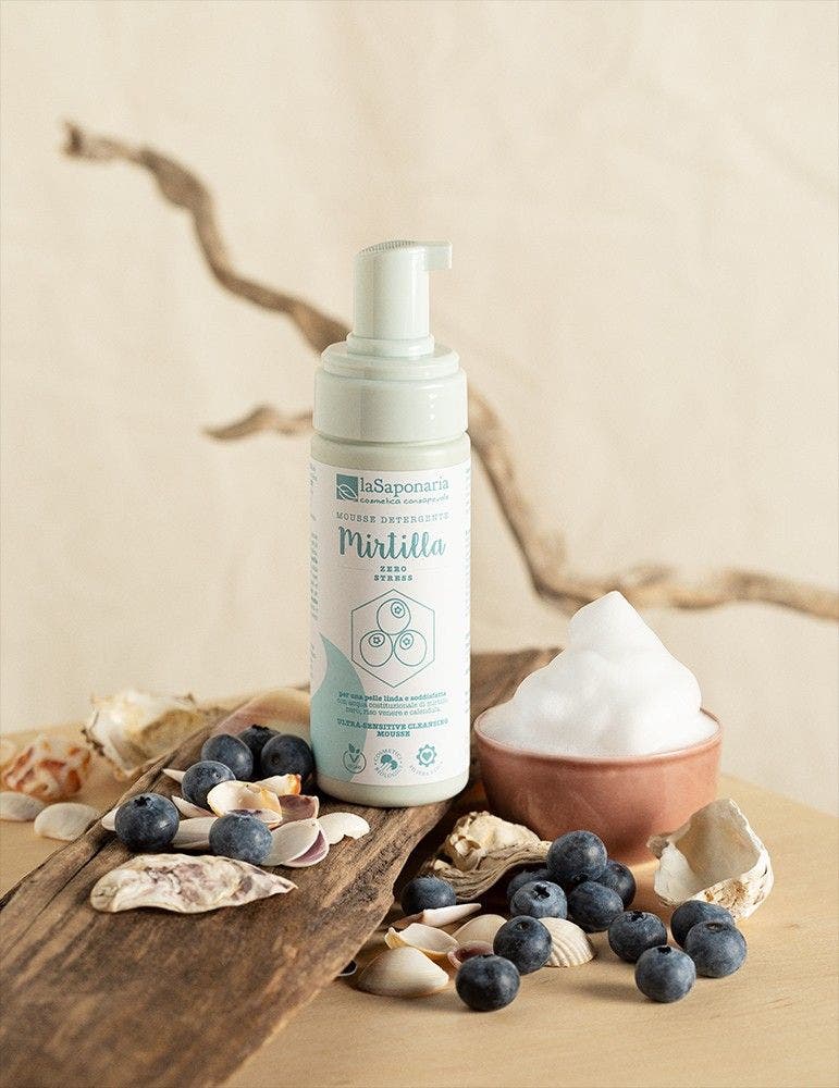 La Saponaria Zero Stress Espuma Limpiadora Arándanos 150ml-2