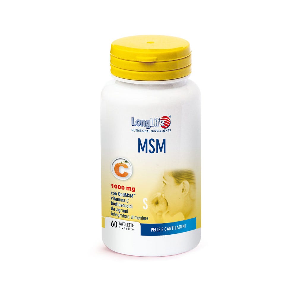 Longlife MSM 1000mg 60 Comprimidos-3