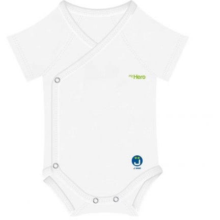 J Bimbi Body My Hero 44-62cm Bio Cotton 4 Season Bianco
