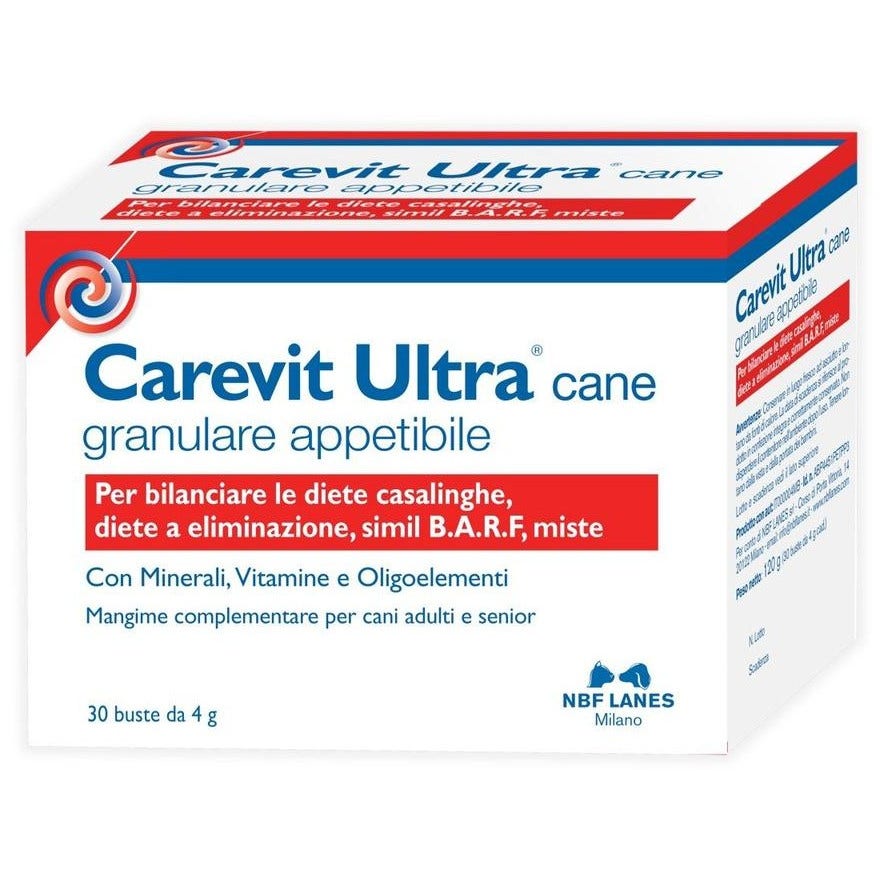 Nbf Lanes Carevit Ultra Alimento Complementario Perro 30 Sobres-1