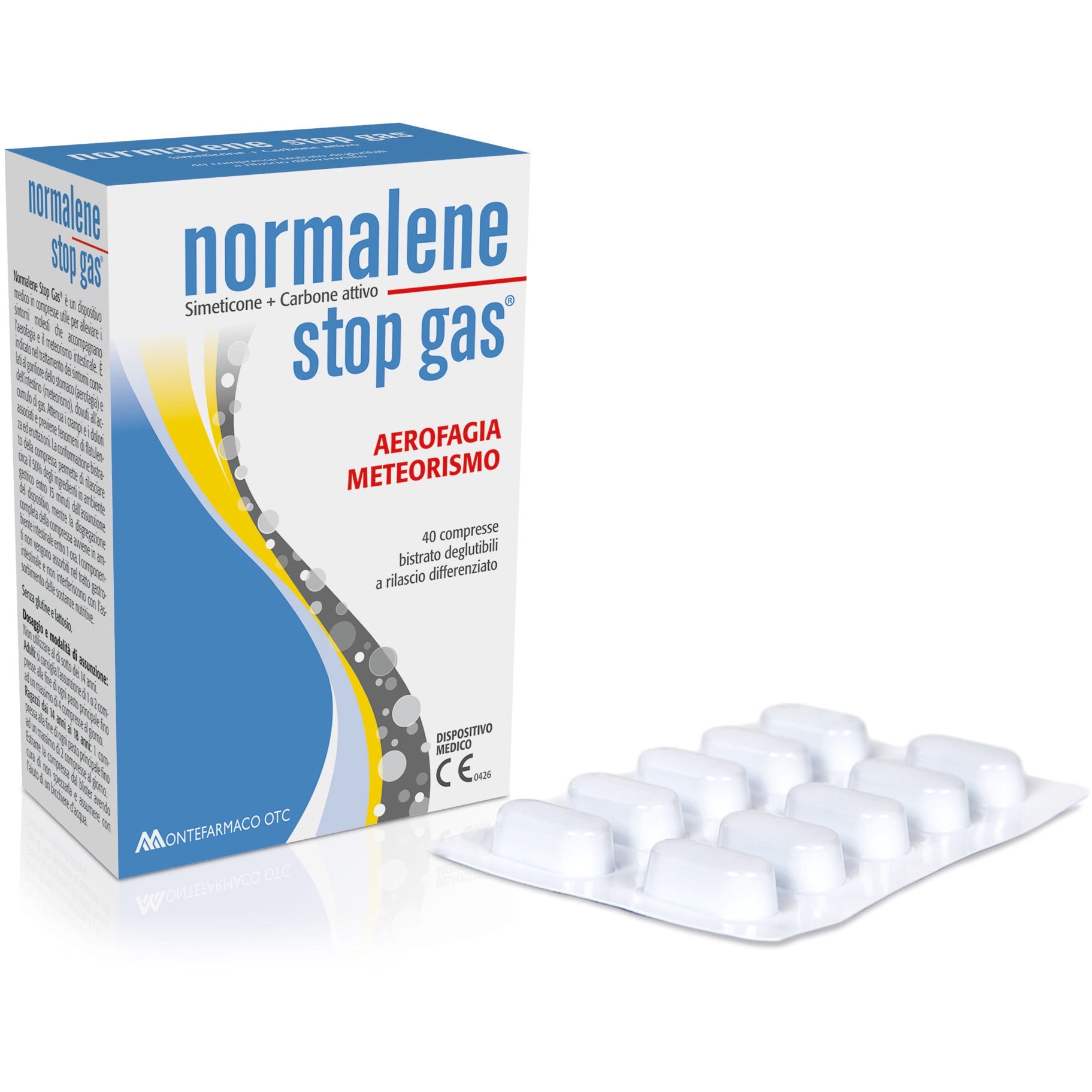 Normalene Stop Gas 40 Comprimidos-2