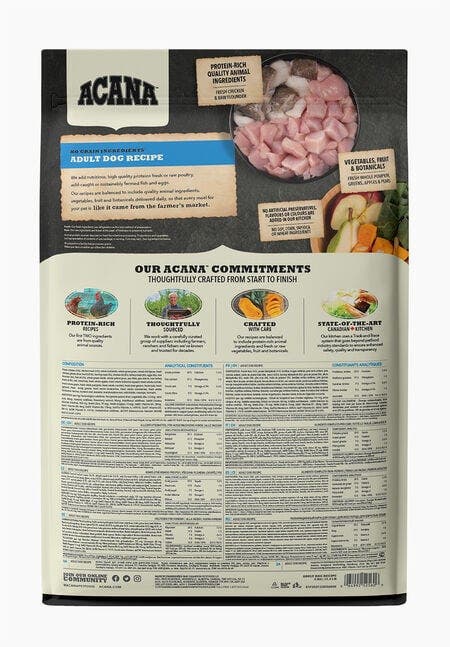 Acana Receta Croquetas para Perros Adultos Bolsa 11,4kg-1