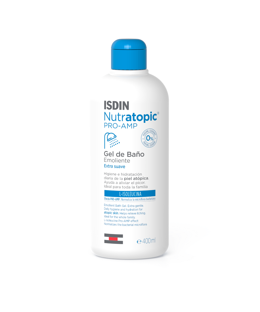 Isdin Nutratopic Pro-Amp Gel Limpiador Pieles Atopicas 400ml-2