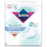 Nuvenia Pure Sensitive Assorbenti Ultra Notte 8 Pezzi