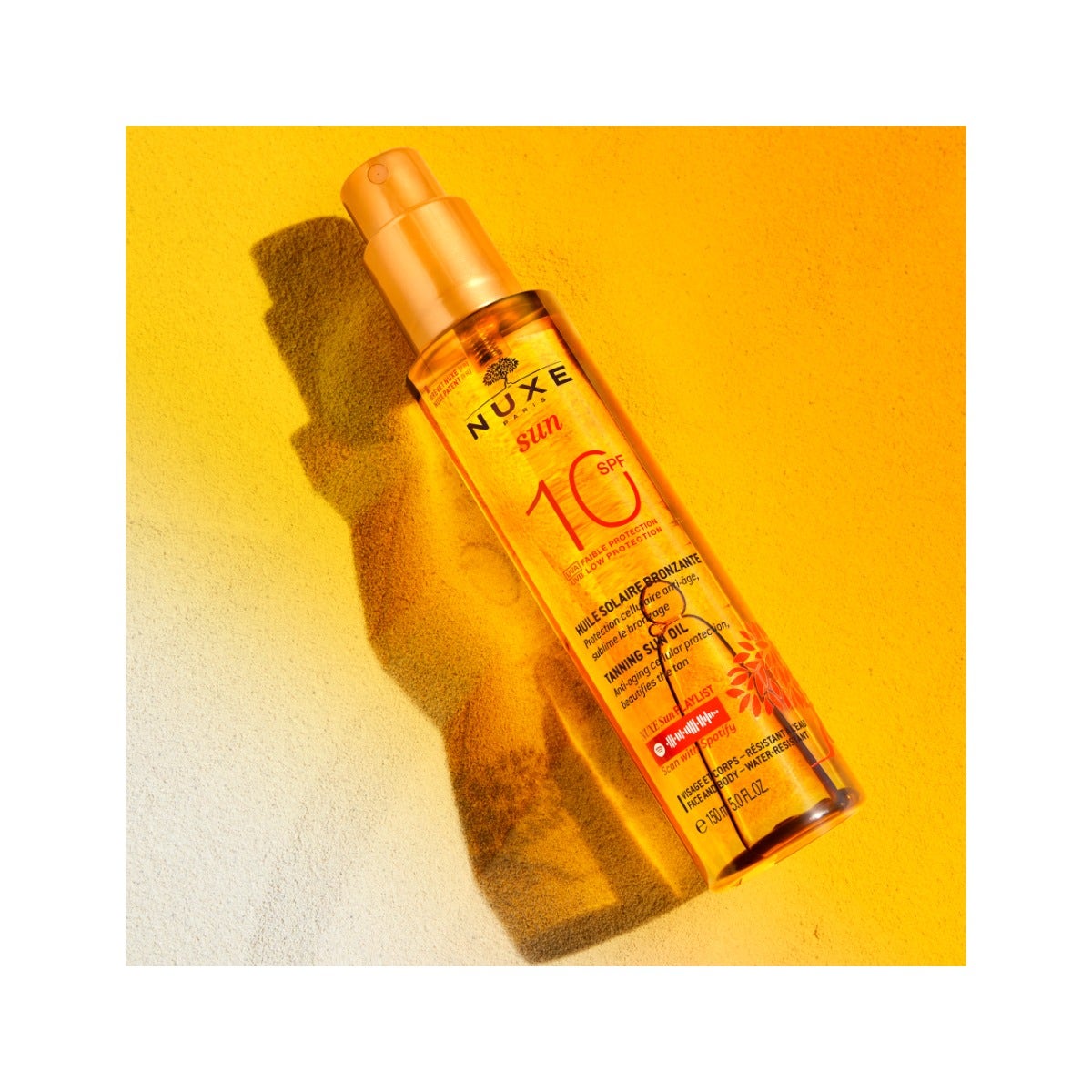 Nuxe Sun Aceite Solar Rostro Y Cuerpo SPF10 150ml-5