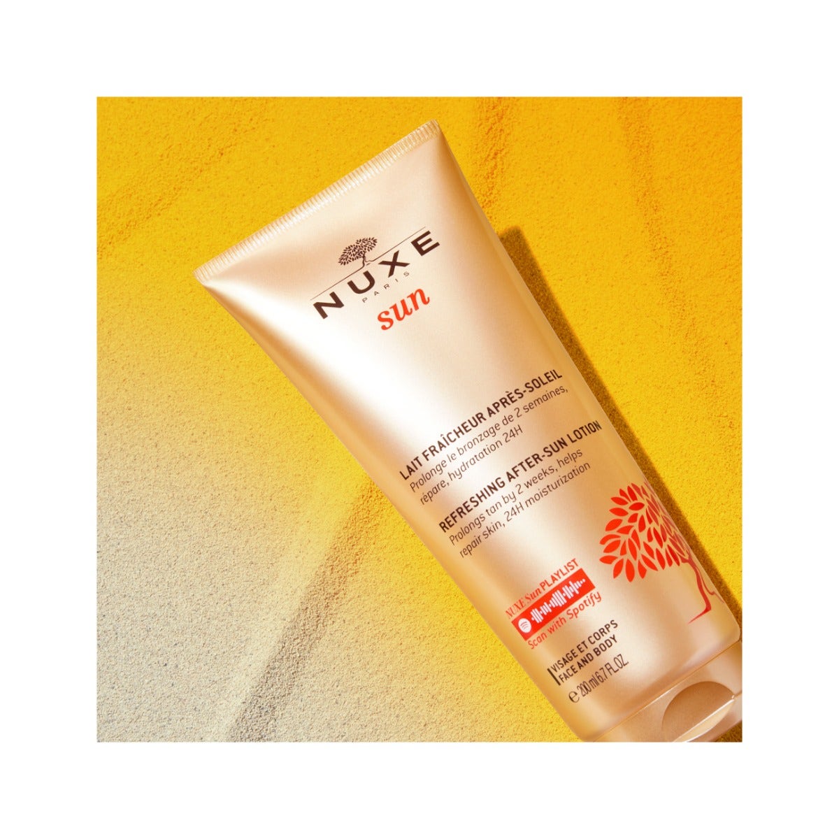 Nuxe Sun After Sun Leche Facial Y Corporal 200ml-5