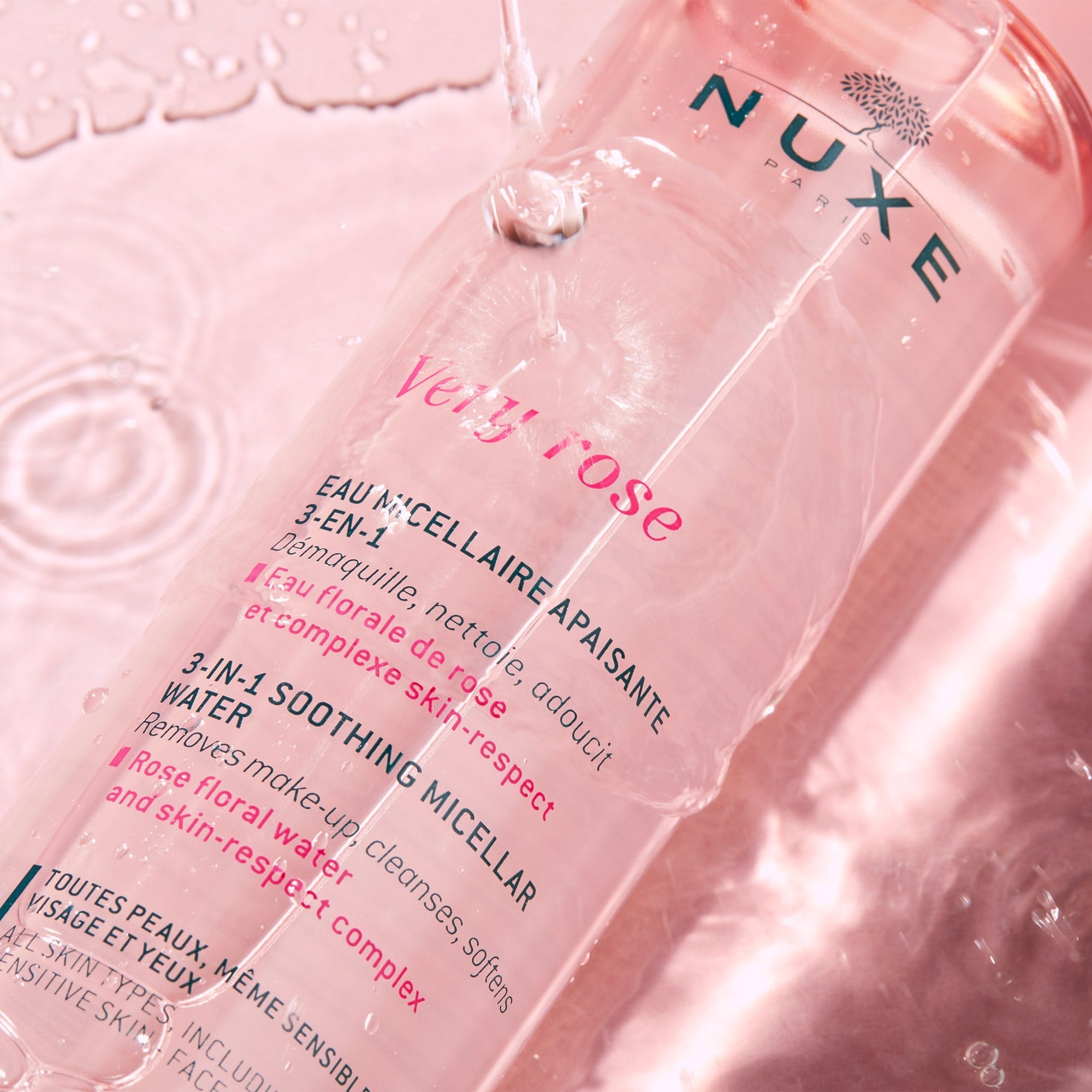 Nuxe Very Rose Agua Micelar Calmante 3 en 1 200 ml