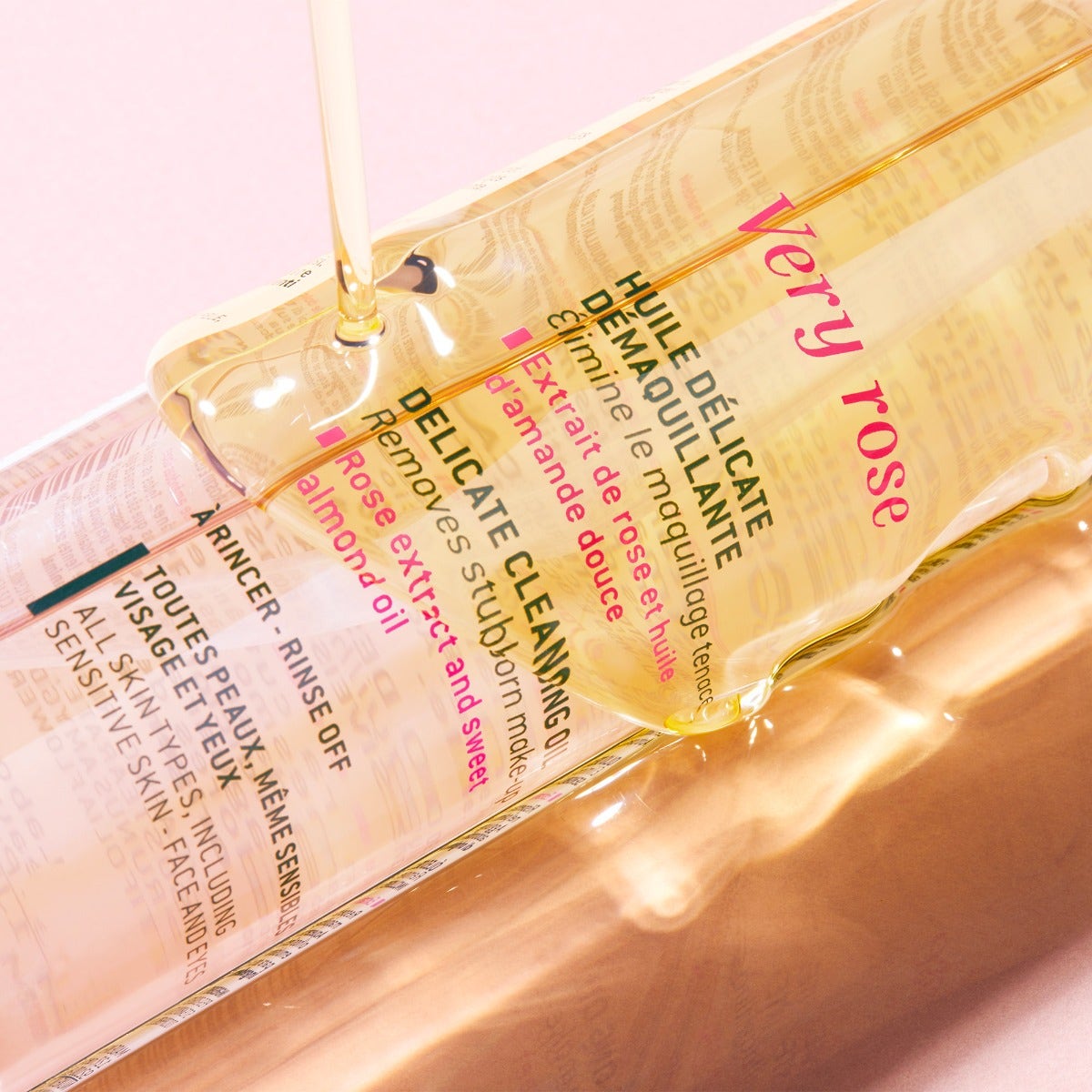 Nuxe Very Rose Delicate Aceite Desmaquillante 150ml-4