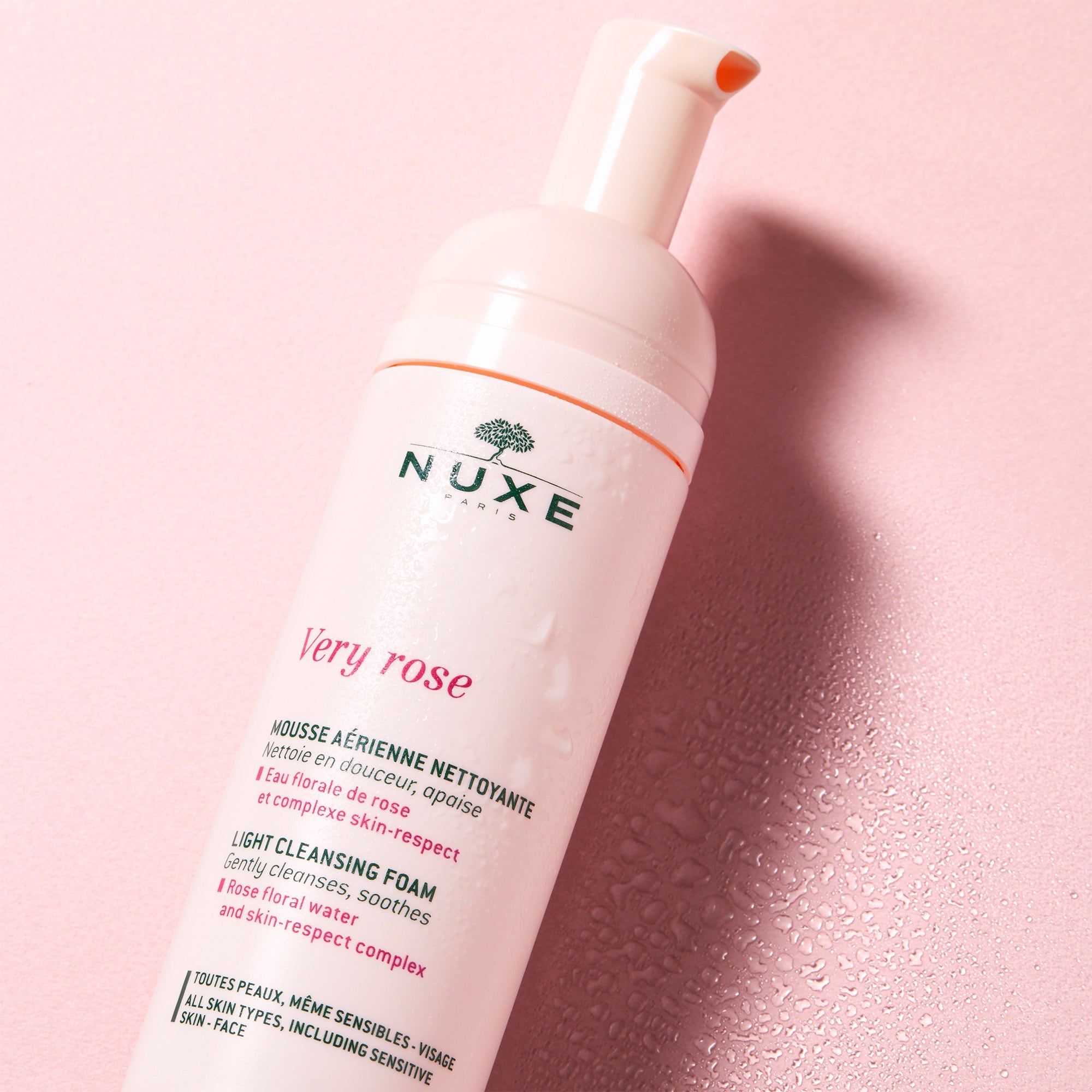 Nuxe Very Rose Espuma Limpiadora Ligera 150ml-4