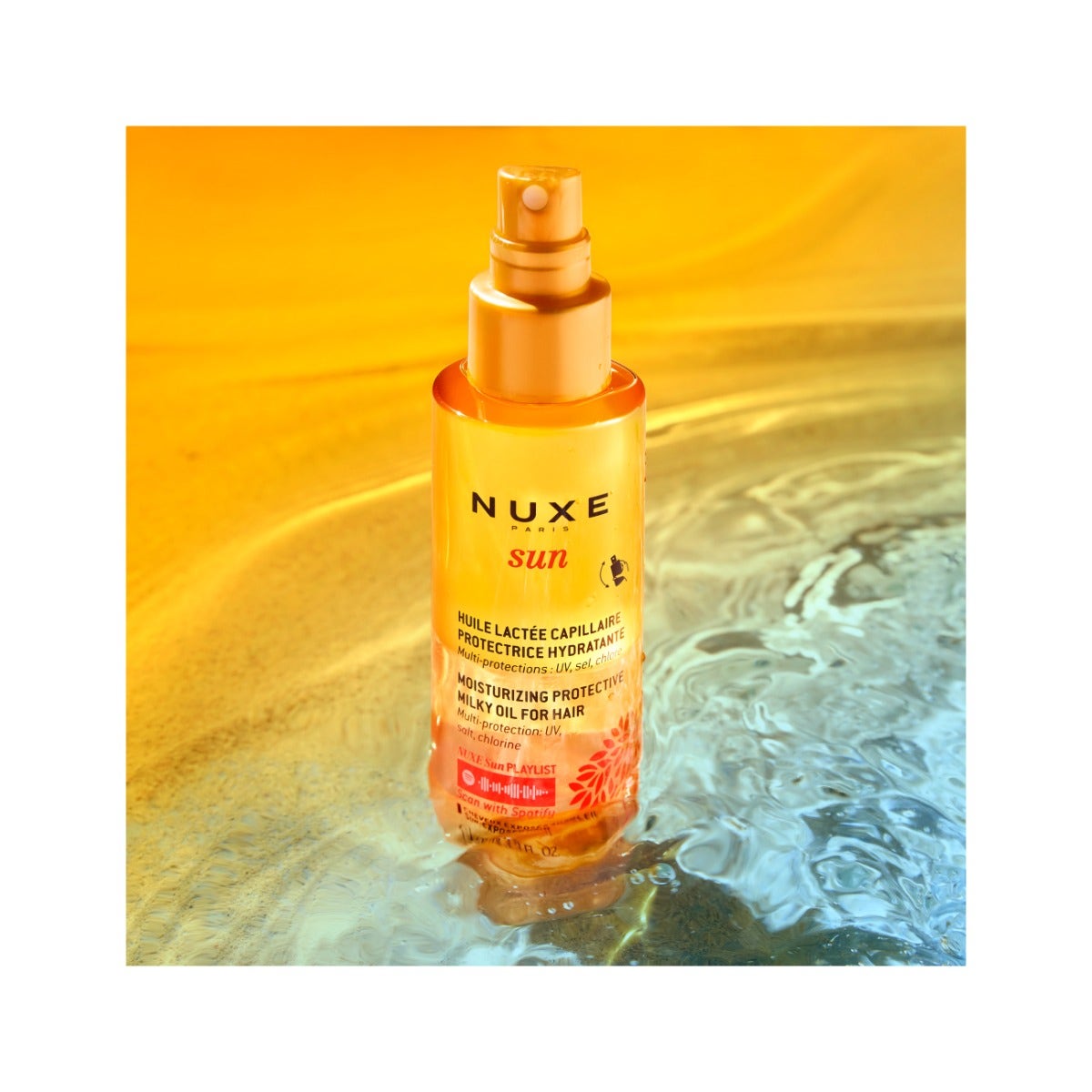 Nuxe Sun Olio Latte Protettivo Per Capelli 100ml