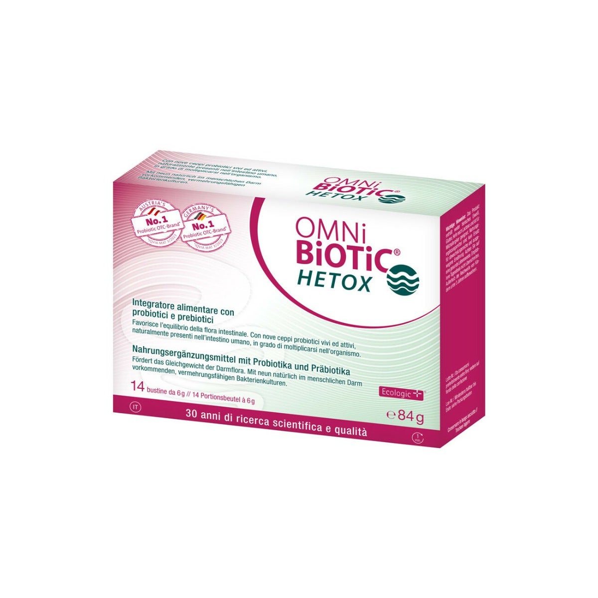 Omni Biotic Hetox 14 sobres de 6 g
