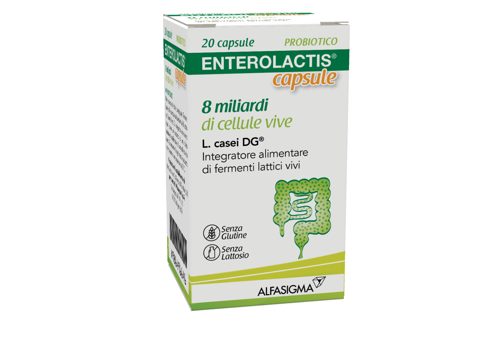Enterolactis 8.000 millones, 20 cápsulas