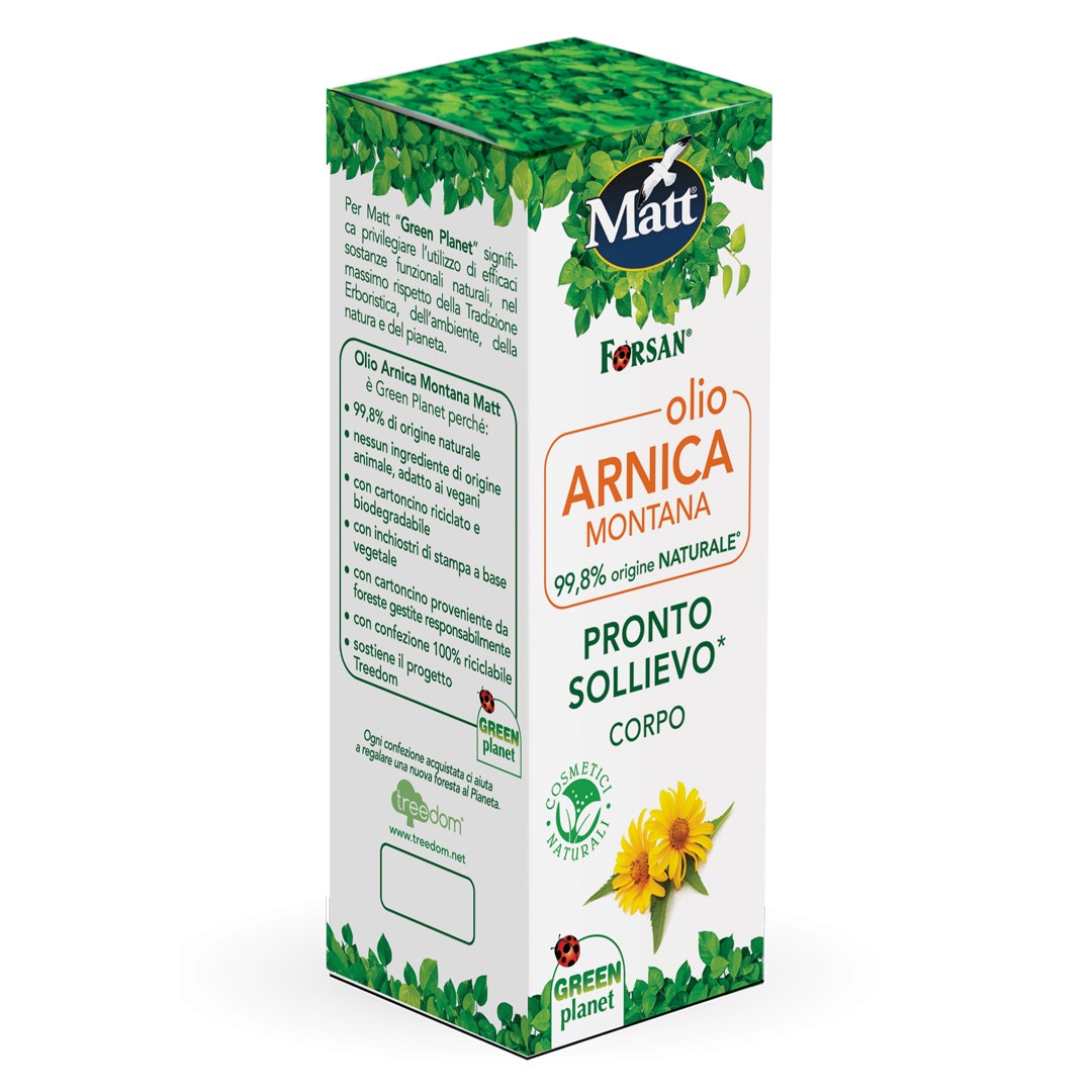Forsan Olio Corpo Arnica Montana Pronto Sollievo 100ml
