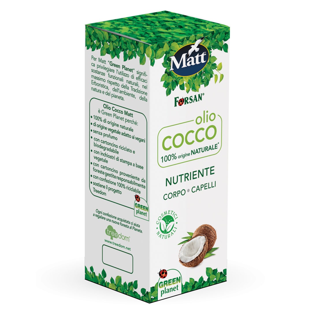 Forsan Olio Cocco Nutriente Corpo E Capelli 100ml