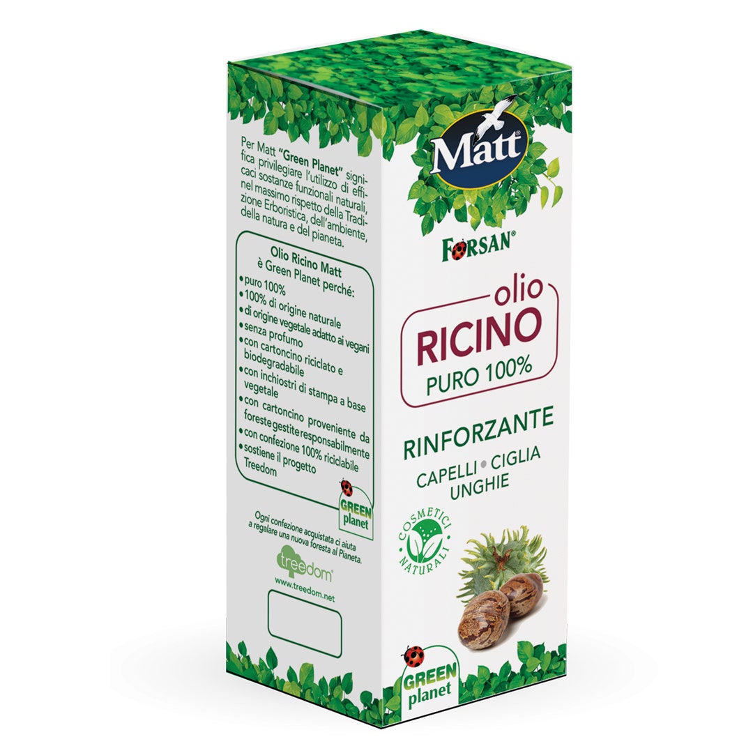 Forsan Olio Di Ricino Per Capelli 100ml