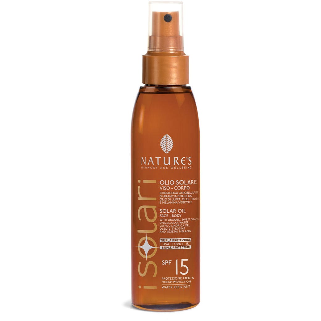 Nature's Solari Sun Oil Rostro / Cuerpo SPF15 150ml-1