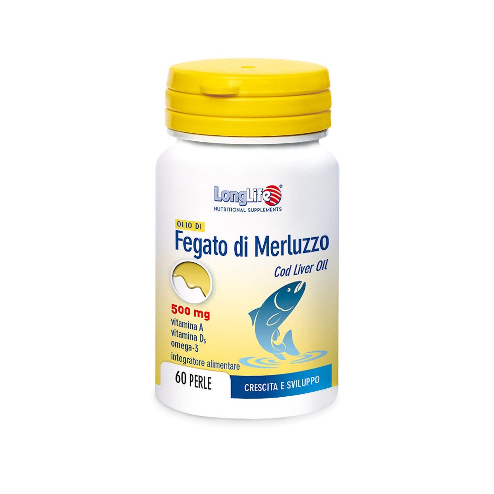 Aceite de Hígado de Bacalao LongLife 500mg 60 Perlas-3