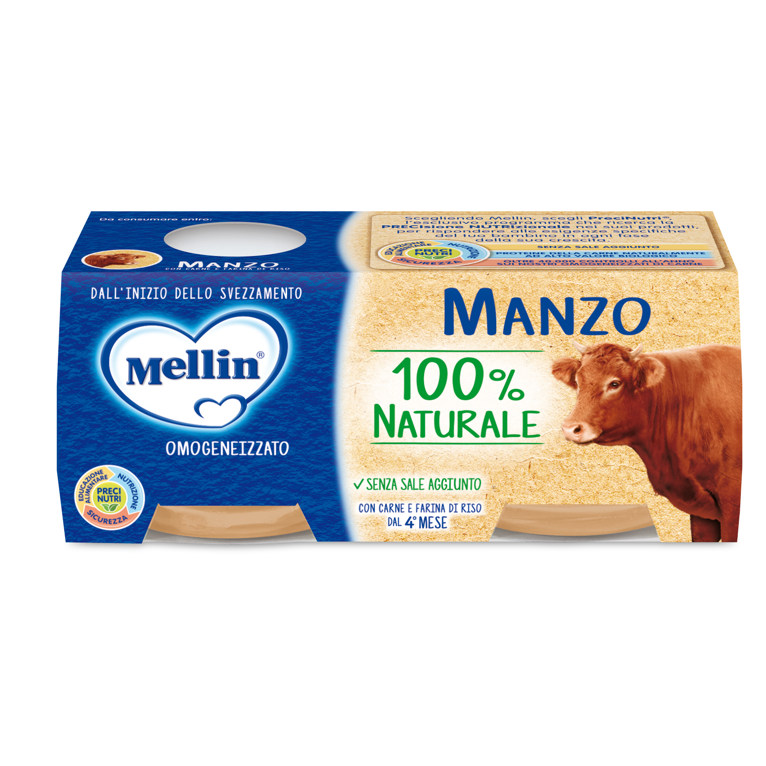 Ternera Mellin Homogeneizada 2X120g-2