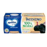 Mellin Omogeneizzato Tacchino 2x80g-3