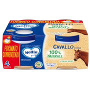 Caballo Mellin Homogeneizado 4x80g 4 Meses +-3